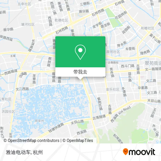 雅迪电动车地图