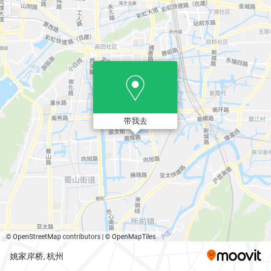 姚家岸桥地图