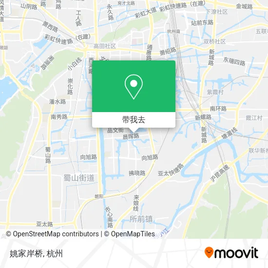 姚家岸桥地图