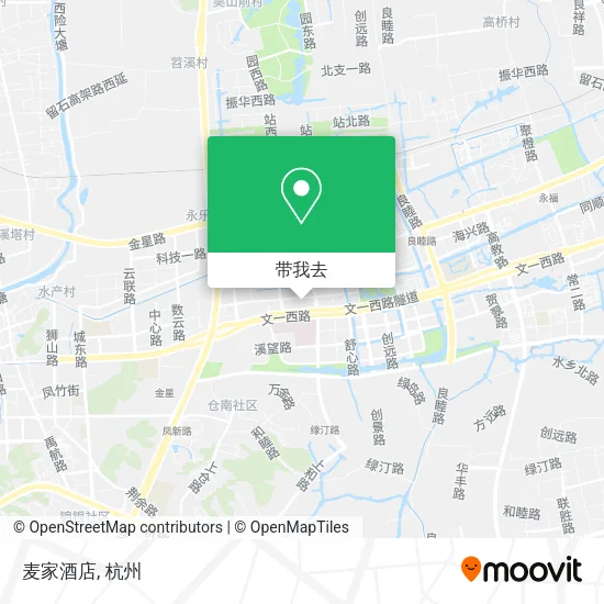麦家酒店地图