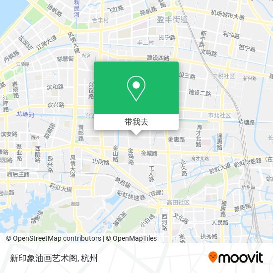 新印象油画艺术阁地图