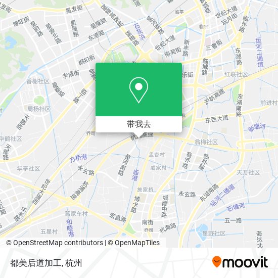 都美后道加工地图