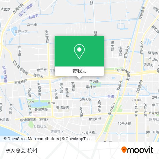 校友总会地图
