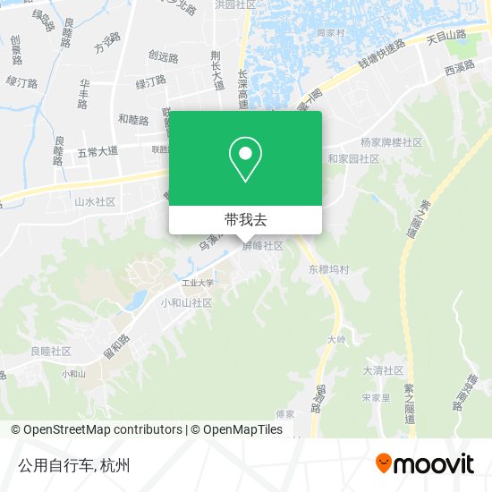公用自行车地图