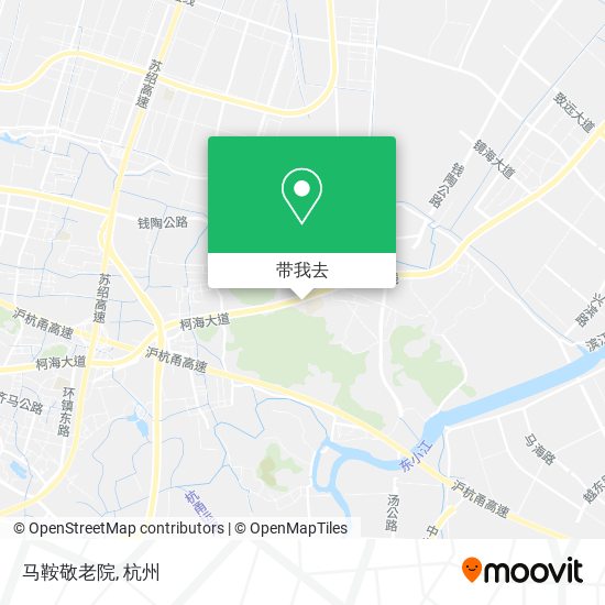 马鞍敬老院地图