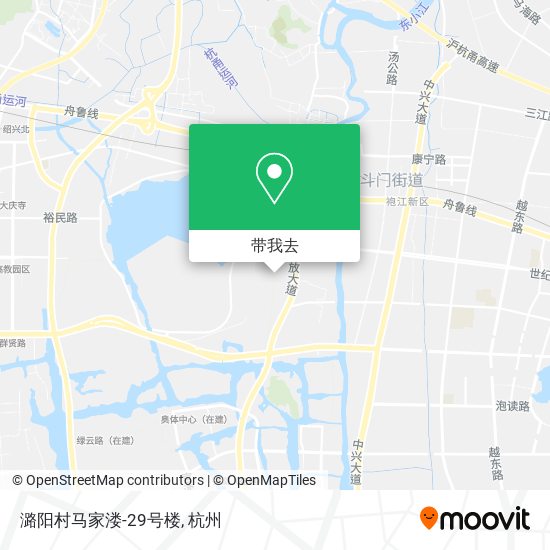 潞阳村马家溇-29号楼地图