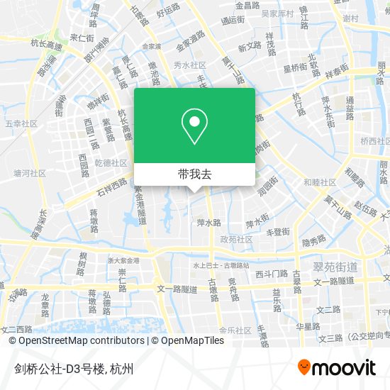 剑桥公社-D3号楼地图