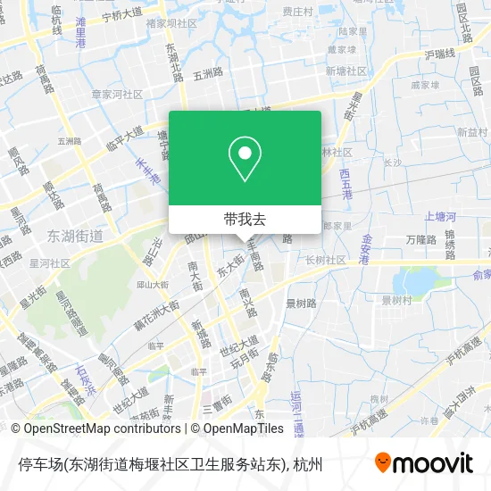 停车场(东湖街道梅堰社区卫生服务站东)地图