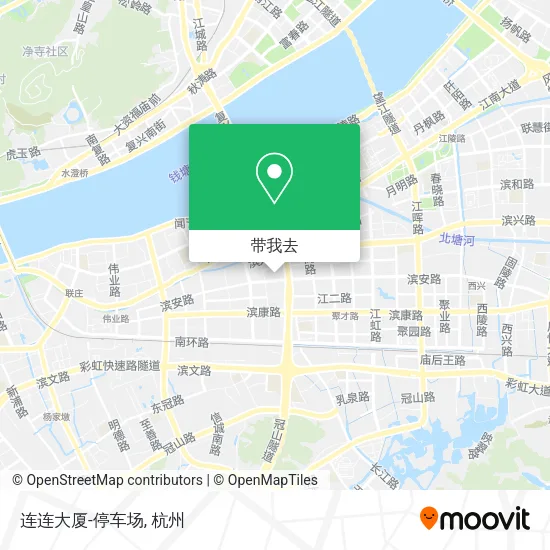 连连大厦-停车场地图