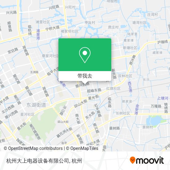 杭州大上电器设备有限公司地图