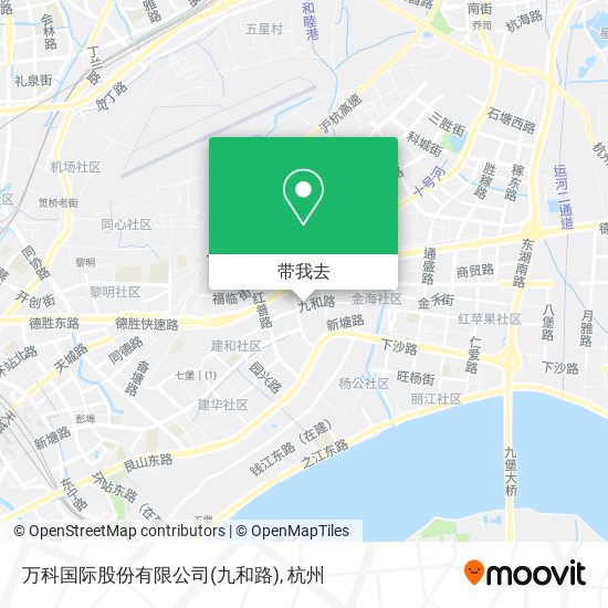 万科国际股份有限公司(九和路)地图