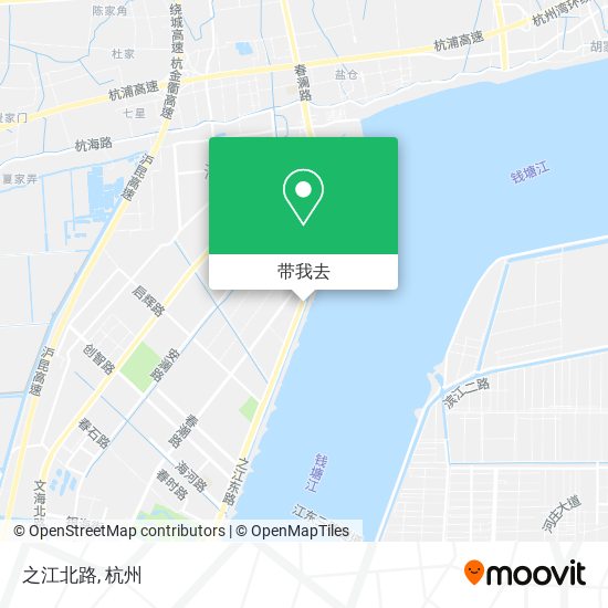 之江北路地图