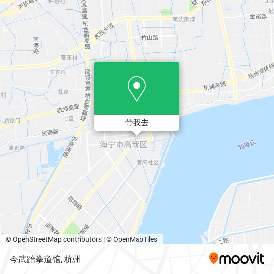 今武跆拳道馆地图