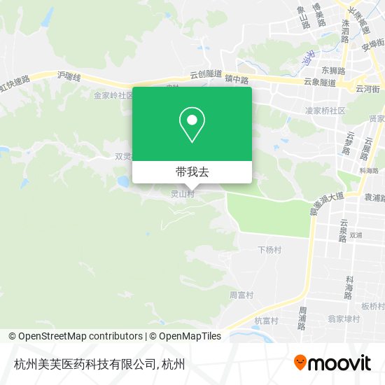 杭州美芙医药科技有限公司地图