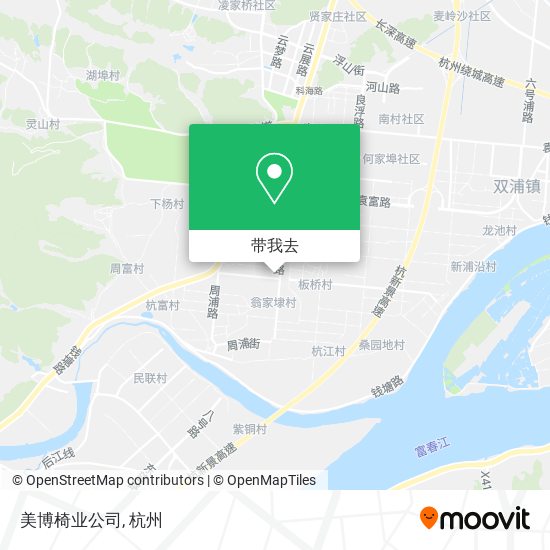 美博椅业公司地图