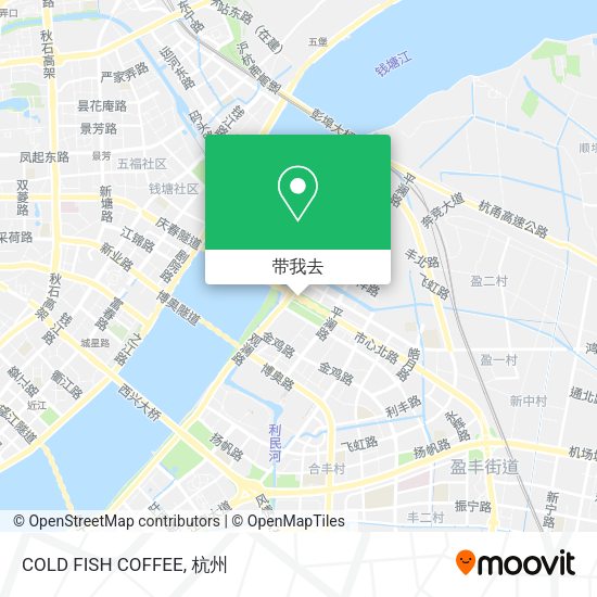 COLD FISH COFFEE地图