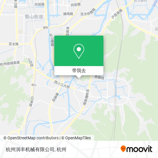 杭州润丰机械有限公司地图
