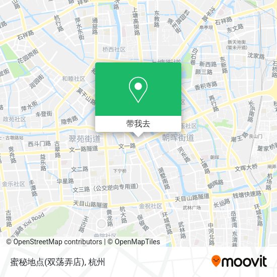 蜜秘地点(双荡弄店)地图