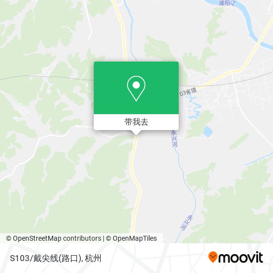 S103/戴尖线(路口)地图