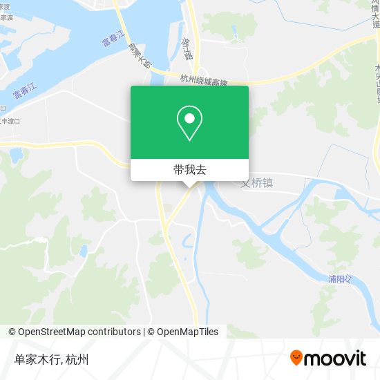单家木行地图