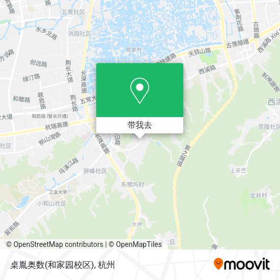 桌胤奥数(和家园校区)地图