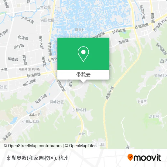 桌胤奥数(和家园校区)地图