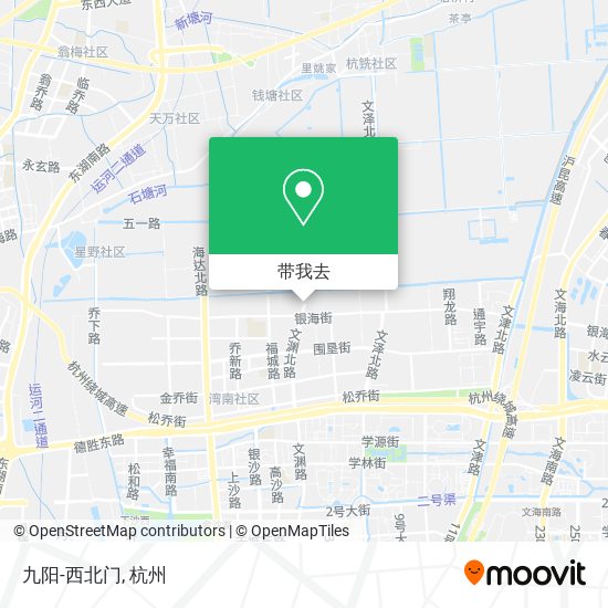 九阳-西北门地图