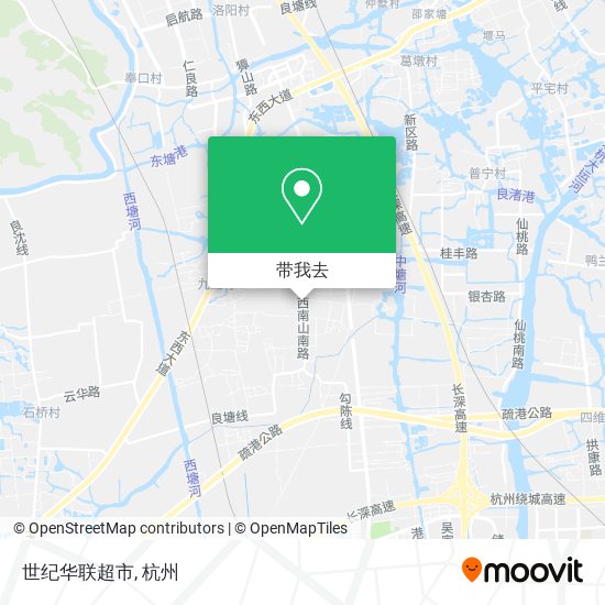 世纪华联超市地图