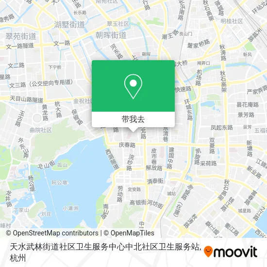 天水武林街道社区卫生服务中心中北社区卫生服务站地图