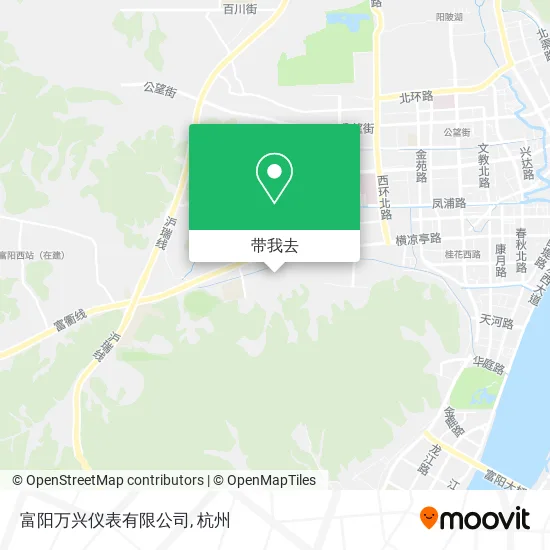 富阳万兴仪表有限公司地图