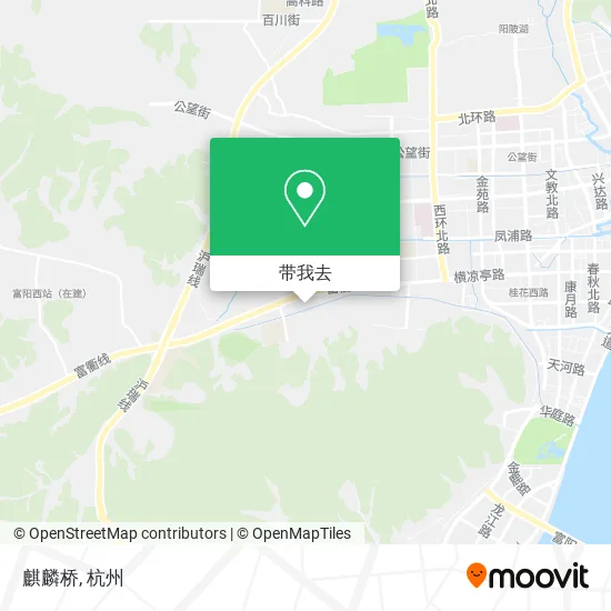 麒麟桥地图
