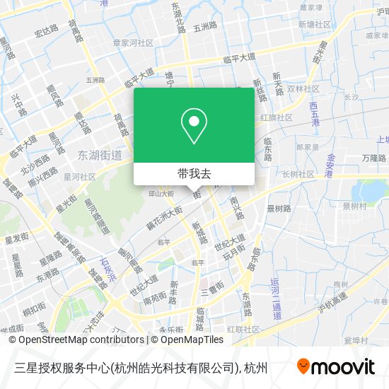 三星授权服务中心(杭州皓光科技有限公司)地图