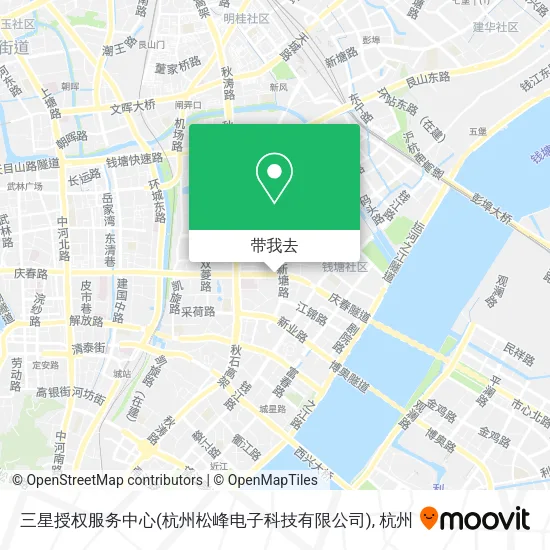 三星授权服务中心(杭州松峰电子科技有限公司)地图