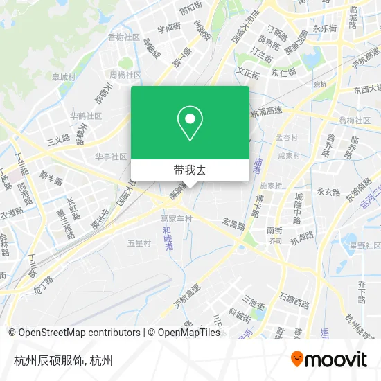 杭州辰硕服饰地图