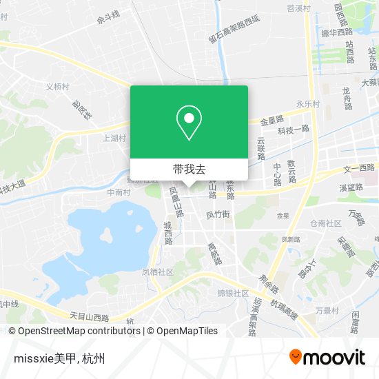 missxie美甲地图