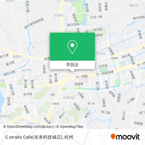 C.straits Cafe(未来科技城店)地图