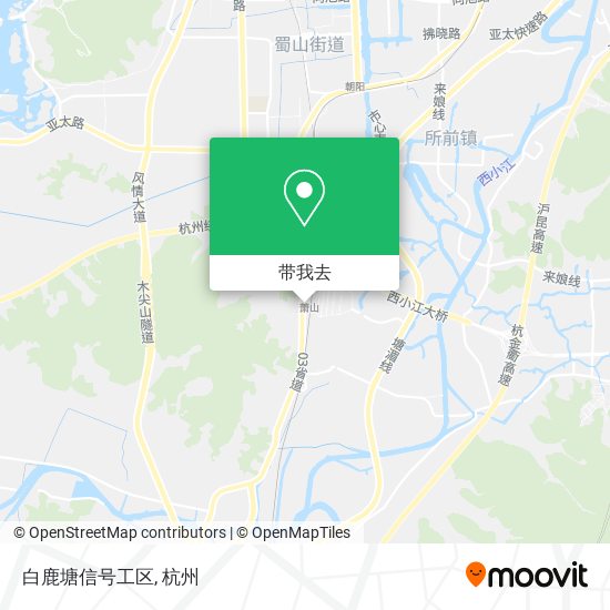 白鹿塘信号工区地图