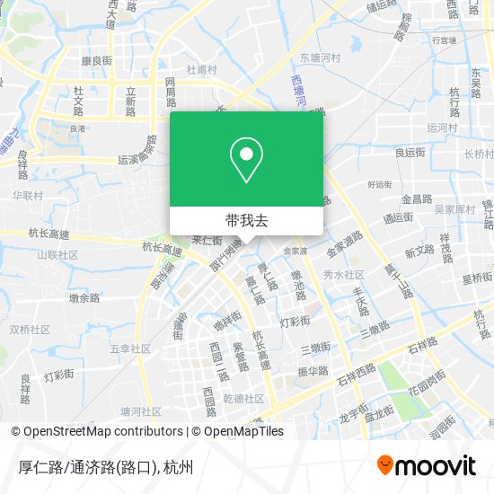 厚仁路/通济路(路口)地图