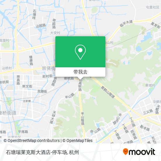 石塘瑞莱克斯大酒店-停车场地图