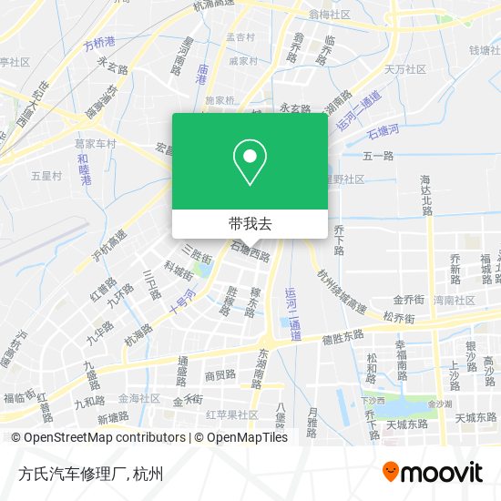 方氏汽车修理厂地图