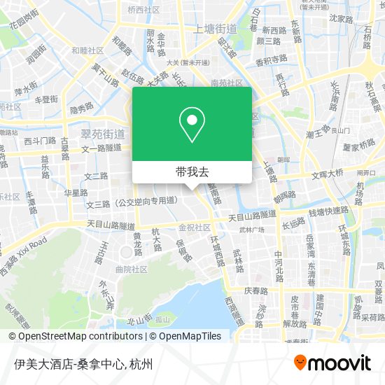 伊美大酒店-桑拿中心地图