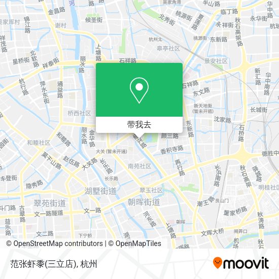 范张虾黍(三立店)地图