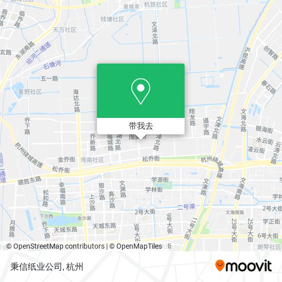 秉信纸业公司地图