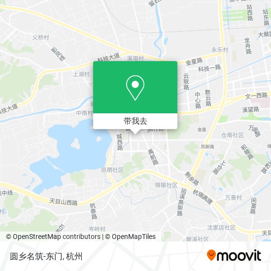 圆乡名筑-东门地图