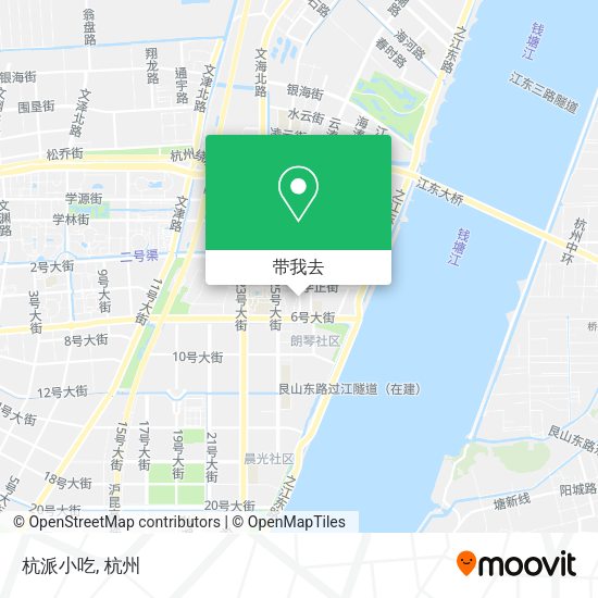 杭派小吃地图