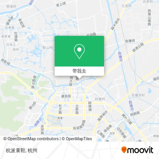 杭派童鞋地图