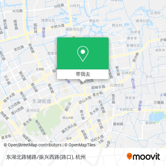 东湖北路辅路/振兴西路(路口)地图