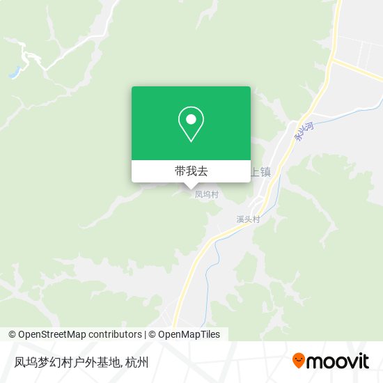 凤坞梦幻村户外基地地图