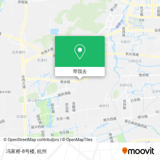 冯家桥-8号楼地图