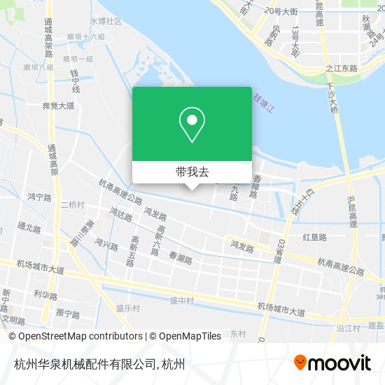 杭州华泉机械配件有限公司地图